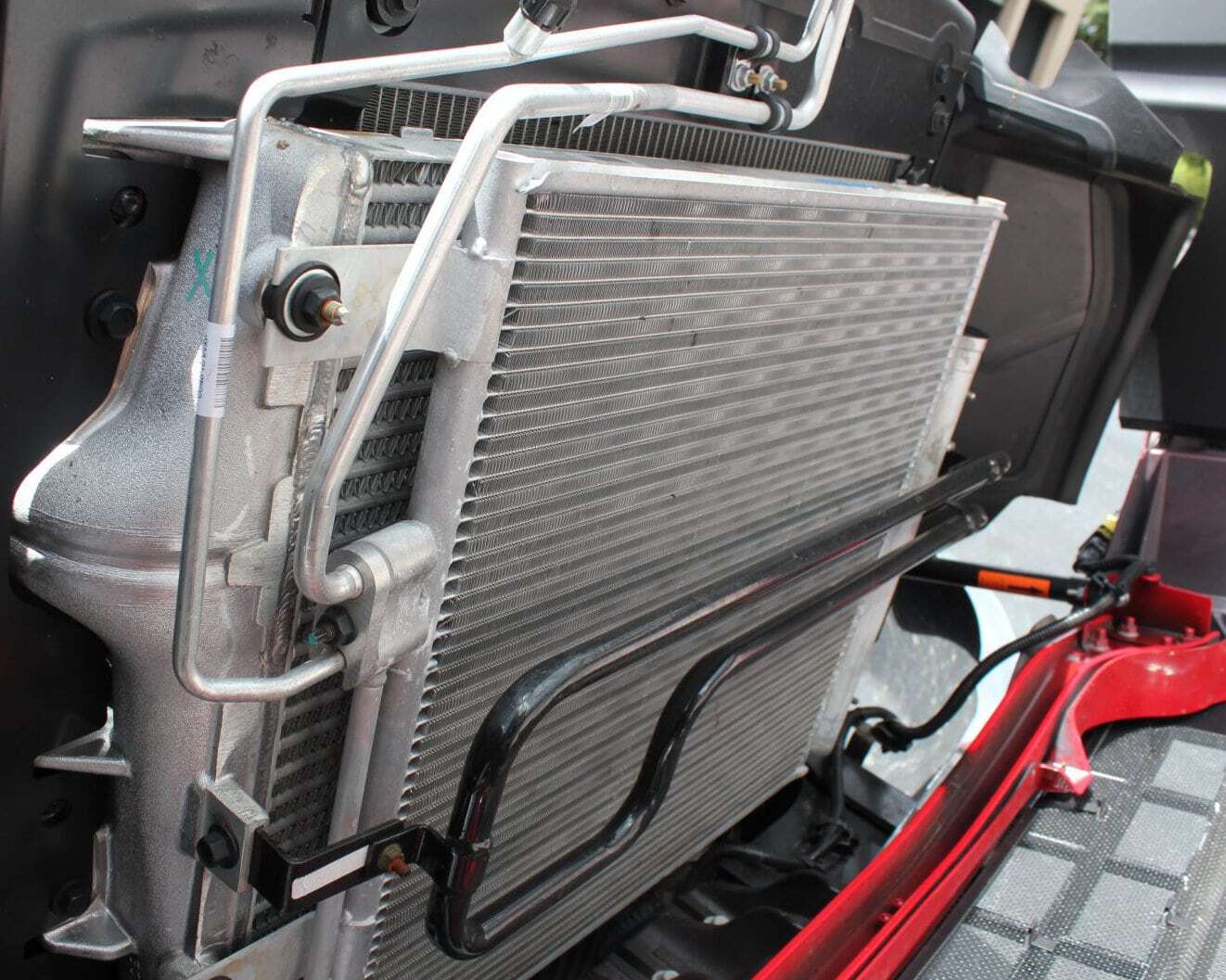 (Sample) Open View of the radiator.